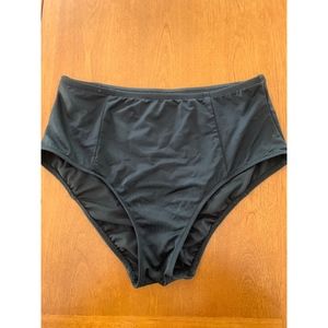 Mossimo Black Hi-Rise Bikini Bottoms